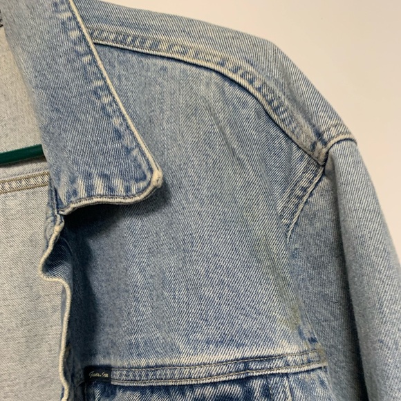 Vintage Guess Jean Denim Perfect Wash Jacket Medium - Picture 6 of 9